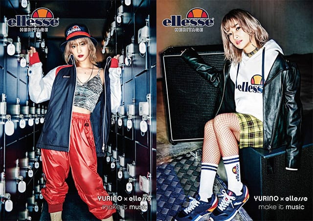 YURINO 「ellesse HERITAGE」 イメージキャラクターに決定!! | LDH